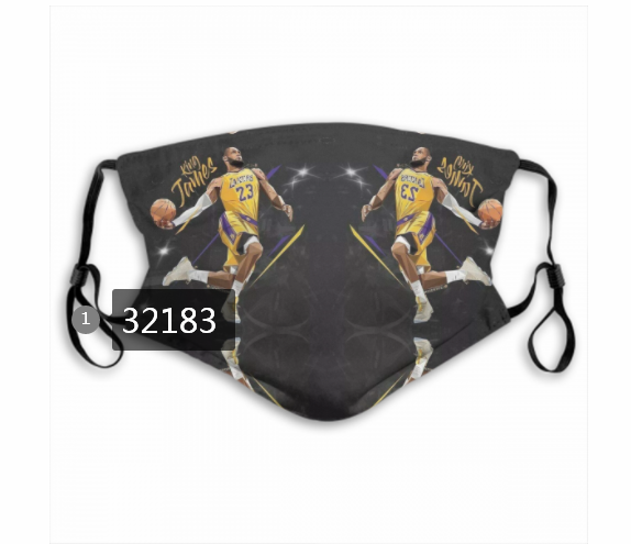 NBA 2020 Los Angeles Lakers41 Dust mask with filter